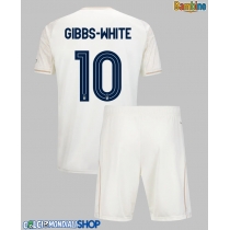 Maglie da calcio Nottingham Forest Morgan Gibbs-White #10 Seconda Maglia Bambino 2025-26 Manica Corta (+ Pantaloni corti)